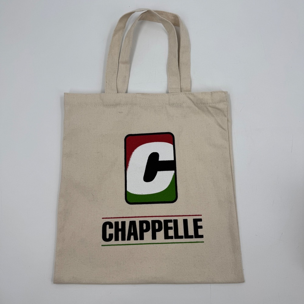 Dave‎ Chappelle Tote Bag Unisex OS Cream Graphic Canvas Comedy Merch